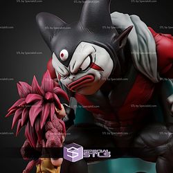 Goku Vs Gomah Diorama STL Files