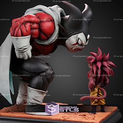 Goku Vs Gomah Diorama STL Files