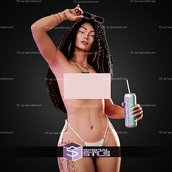 GTA6 Brunette Cover V2 ALT STL Files