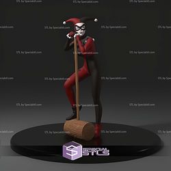 Harley Quinn Basic On Hammer STL Files