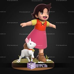Heidi And Snowflake STL Files