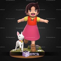 Heidi And Snowflake STL Files