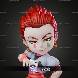 Hisoka Hunter X Hunter Chibi 175mm STL Files