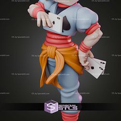 Hisoka Hunter X Hunter Chibi 175mm STL Files