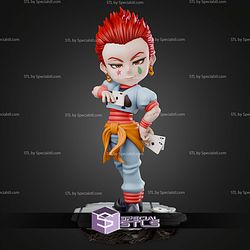 Hisoka Hunter X Hunter Chibi 175mm STL Files