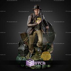 Indiana Jones With Treasure 1 6 STL Files