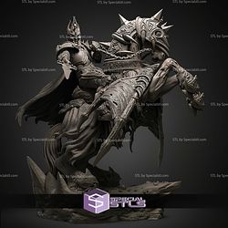 Invincible Lich King On Horse STL Files