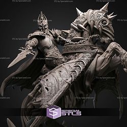 Invincible Lich King On Horse STL Files