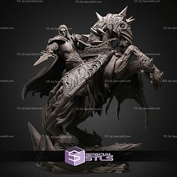 Invincible Lich King On Horse STL Files
