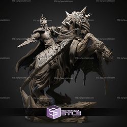 Invincible Lich King On Horse STL Files