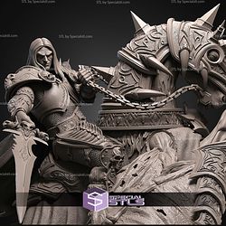Invincible Lich King On Horse STL Files