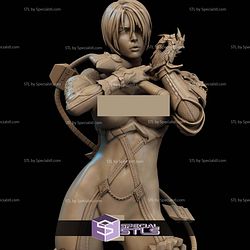 Ivy Valentine Soul Calibur Rose ALT STL Files