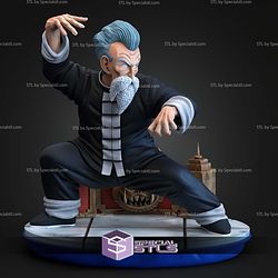 Jackie Chun Master Roshi Kungfu STL Files
