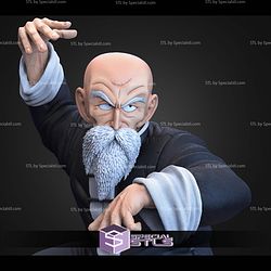 Jackie Chun Master Roshi Kungfu STL Files