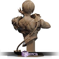 Ivy Valentine Soul Calibur Rose Bust STL Files