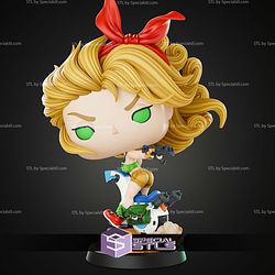 Launch Dragon Ball Funko 157mm STL Files