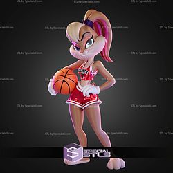Looney Tunes X Chicago Bulls Trio Lola Bunny No AMS STL Files