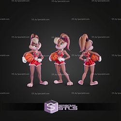 Looney Tunes X Chicago Bulls Trio Lola Bunny No AMS STL Files
