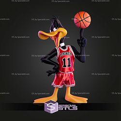 Looney Tunes X Chicago Bulls Trio Daffy No AMS STL Files