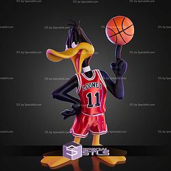 Looney Tunes X Chicago Bulls Trio Daffy No AMS STL Files
