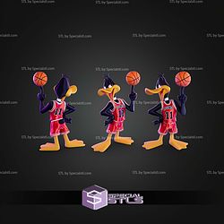 Looney Tunes X Chicago Bulls Trio Daffy No AMS STL Files