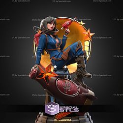 Lucy Fallout Nuka Girl 3D Printing Model