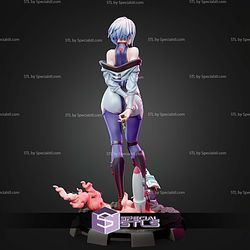 Lucy Iconic Cyberpunk Edgerunners STL Files