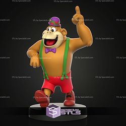Magilla Gorilla STL Files