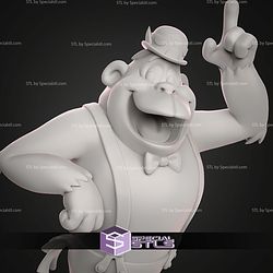 Magilla Gorilla STL Files