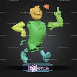 Magilla Gorilla STL Files