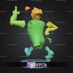 Magilla Gorilla STL Files
