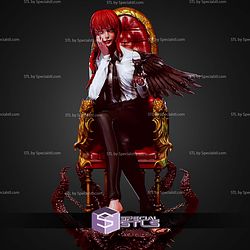 Makima Control Devil On Chair STL Files