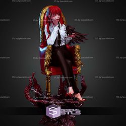 Makima Control Devil On Chair STL Files