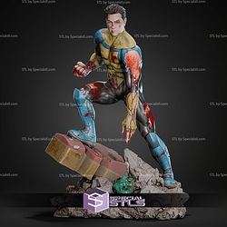Mark From Invincible Injury Pose STL Files