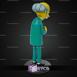 Mr Burns The Simpsons 160mm STL Files