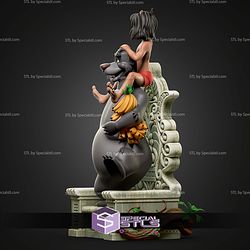 Mowgli And Baloo The Jungle STL Files