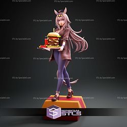 Oguri Cap Umamusume Cinderella Gray 300mm STL Files