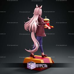 Oguri Cap Umamusume Cinderella Gray 300mm STL Files