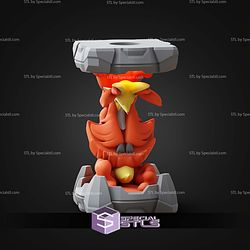 Pokemon Clone Lab Colletion Delphox STL Files