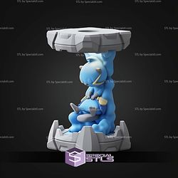 Pokemon Clone Lab Colletion Dewott STL Files