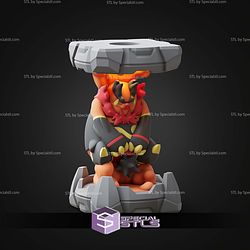 Pokemon Clone Lab Colletion Emboar STL Files