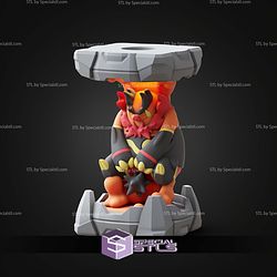 Pokemon Clone Lab Colletion Emboar STL Files