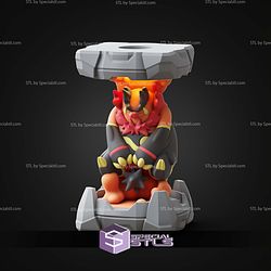 Pokemon Clone Lab Colletion Emboar STL Files