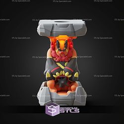 Pokemon Clone Lab Colletion Emboar STL Files