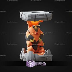 Pokemon Clone Lab Colletion Pignite STL Files
