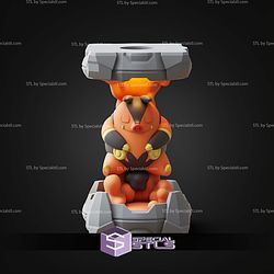 Pokemon Clone Lab Colletion Pignite STL Files