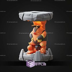 Pokemon Clone Lab Colletion Pignite STL Files
