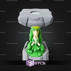 Pokemon Clone Lab Colletion Servine STL Files