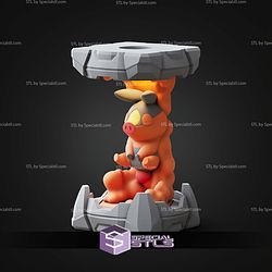 Pokemon Clone Lab Colletion Tepig STL Files