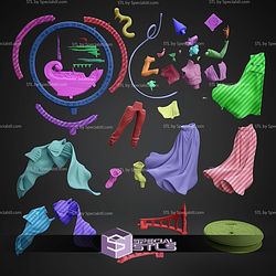 Qifrey Magical Scrolls 286mm STL Files